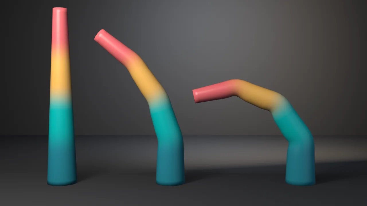 armature-bend render