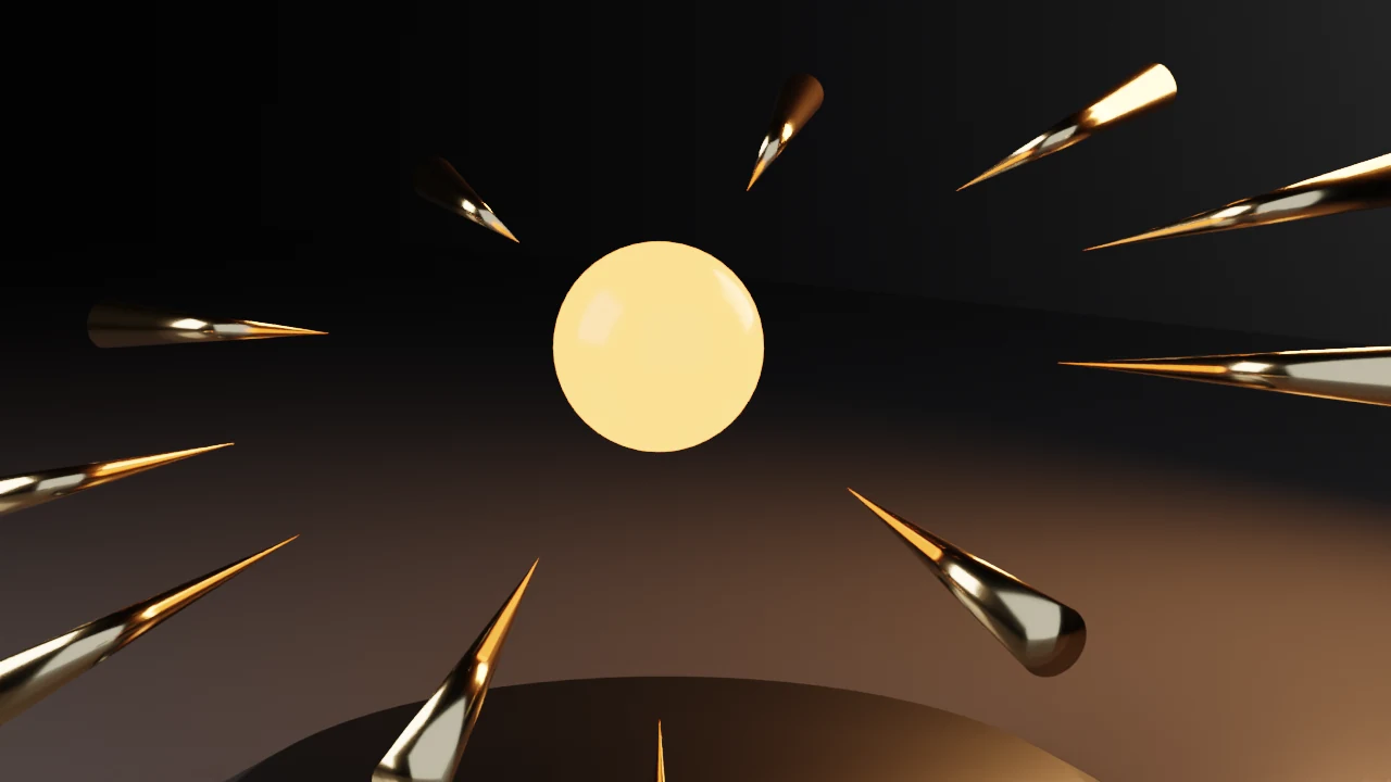 damped-track-aim render