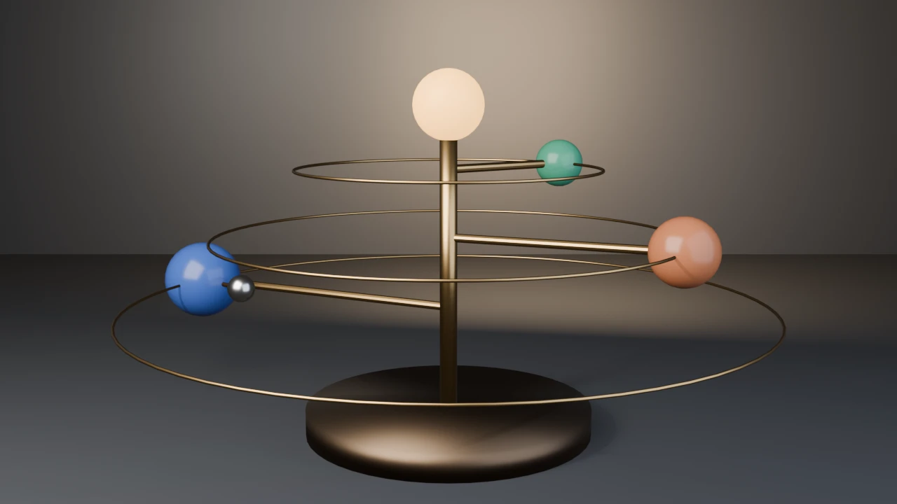 parent-inverse-orrery render